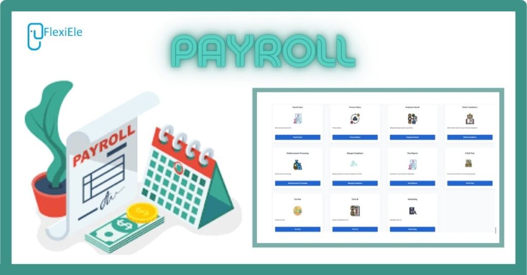 payroll software, flexiele hrms